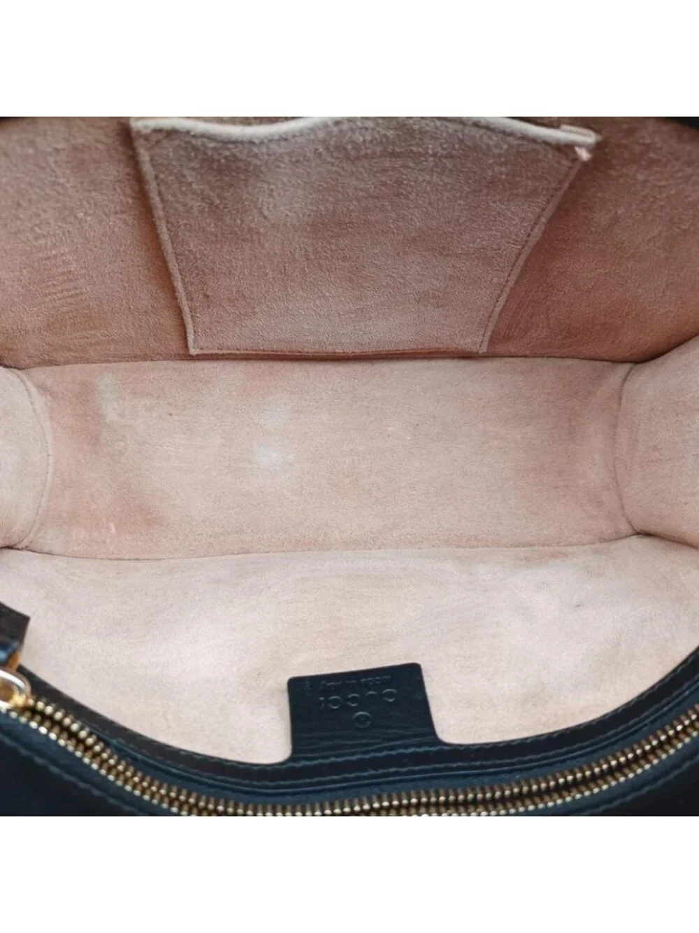 Gucci Sylvie Black Green Red Leather Messenger Bag - Picture 9 of 15